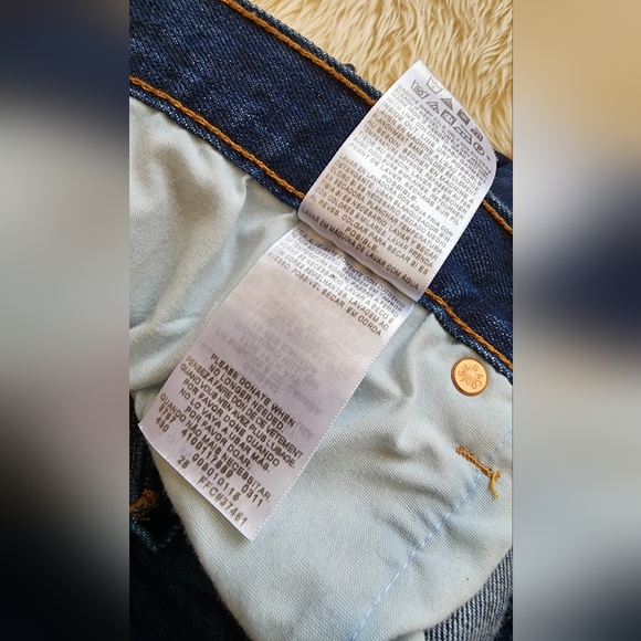 Men's 501 Button Fly Original Denim Jeans - Picture 8 of 13